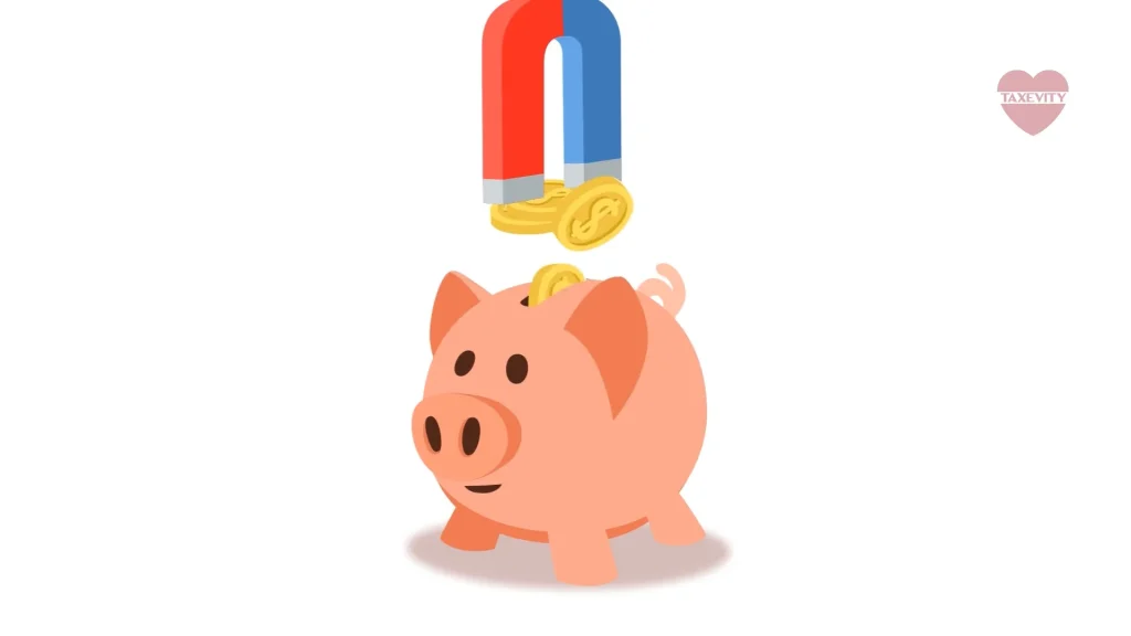 A philanthropic piggy bank allowing a magnet to receive charitable donations.