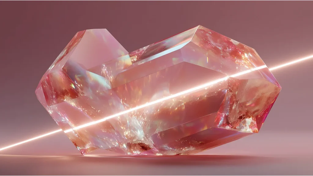 Abstract image of a beam of light entering a large, glowing crystal, symbolizing how an Immediate Financing Arrangement (IFA) transforms and multiplies the function of capital for Canadians.